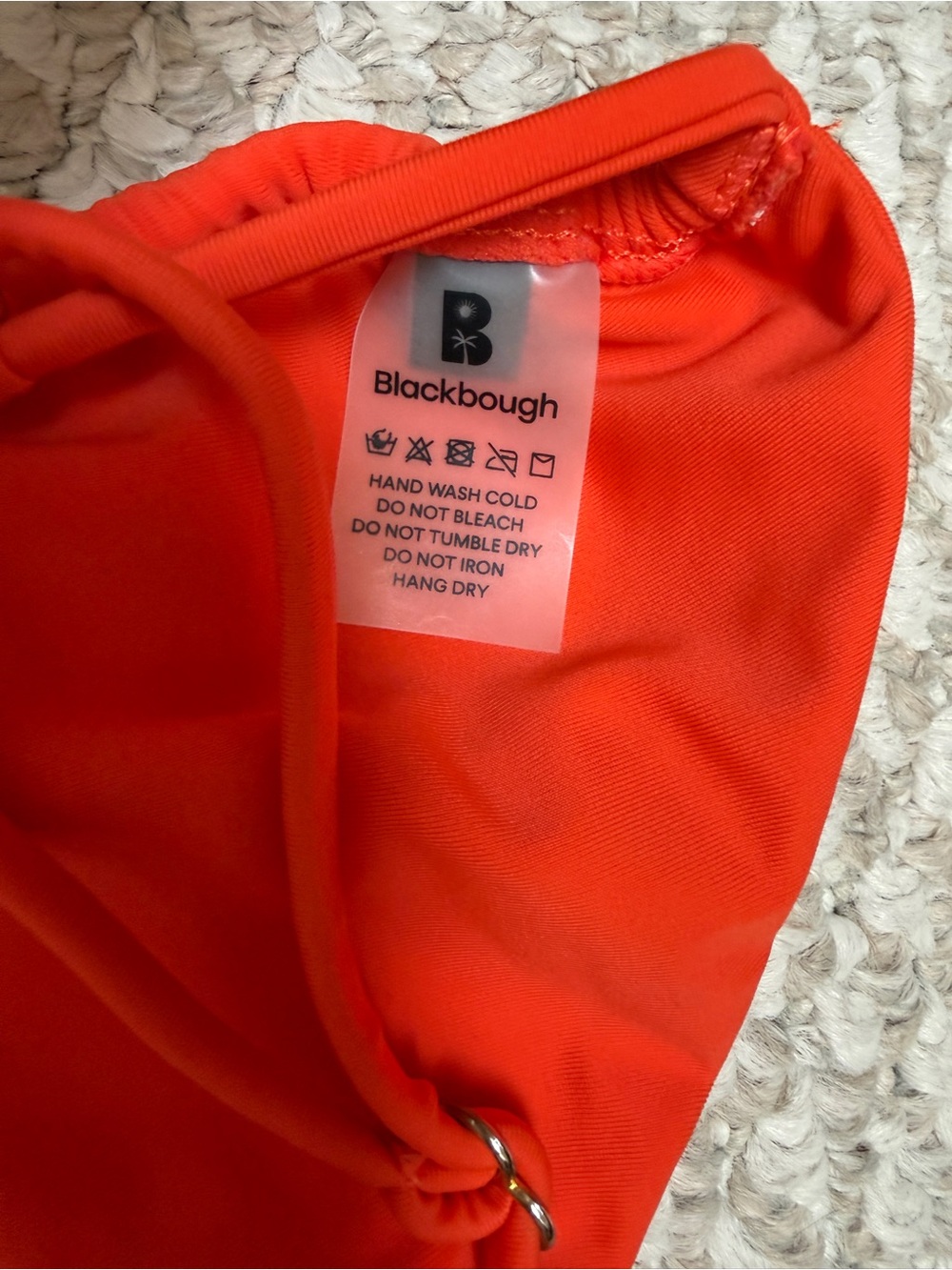 Blackbough Swim Liv Bikini in Bright Orange - Picture 7 of 10